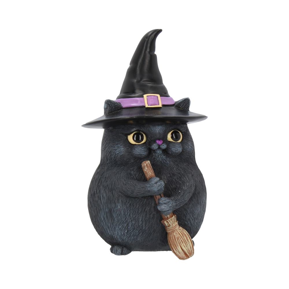Lucky Black Cat Snapcat Ornament Filter Cute Figurine 12cm 1