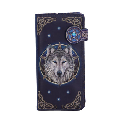 Lisa Parker Wild One Wolf Embossed Purse Wallet LP 18.5cm 1