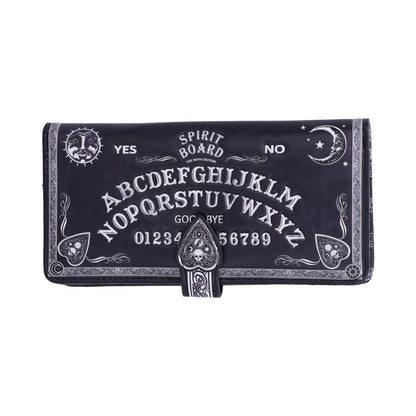 Spirit Board Embossed Purse Ouija Wallet Black 18.5cm Nemesis Now 1