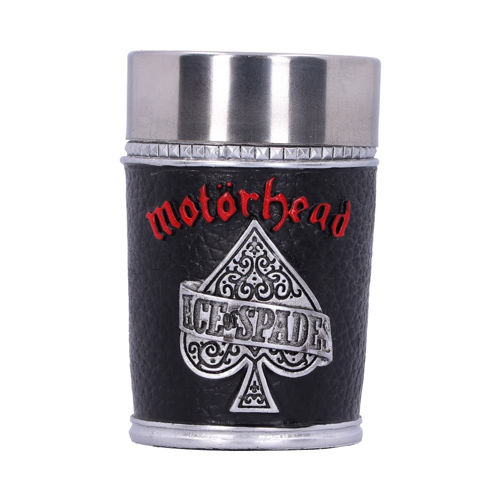 Motorhead Ace of Spades Warpig Shot Glass Merchandise 8cm Officially Licensed 3