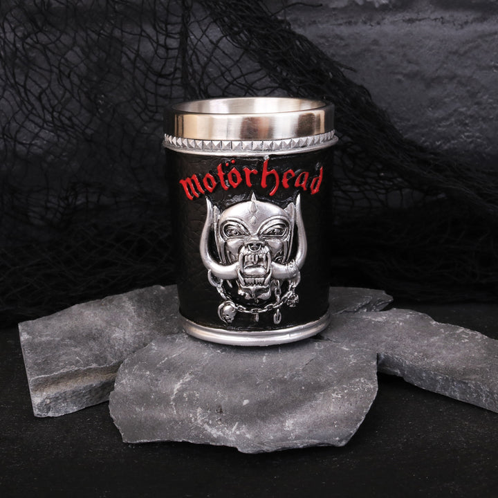 Motorhead Ace of Spades Warpig Shot Glass Merchandise 8cm Officially Licensed 7