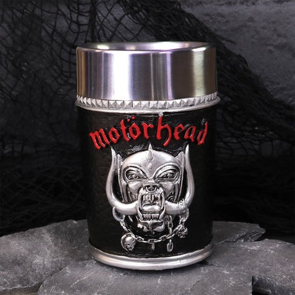 Motorhead Ace of Spades Warpig Shot Glass Merchandise 8cm Officially Licensed 8