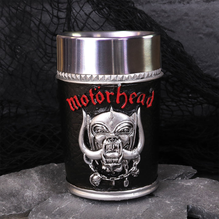 Motorhead Ace of Spades Warpig Shot Glass Merchandise 8cm Officially Licensed 8