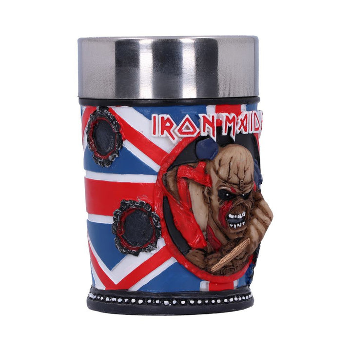 Iron Maiden Eddie The Trooper Shot Glass Merchandise 7cm Officially Licensed