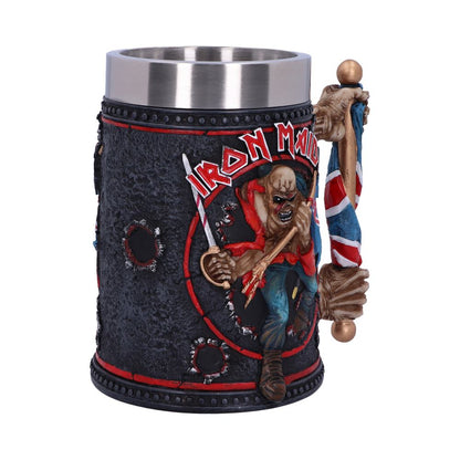 Iron Maiden Eddie The Trooper Tankard Mug Merchandise 14cm Officially Licensed 3