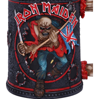 Iron Maiden Eddie The Trooper Tankard Mug Merchandise 14cm Officially Licensed 5