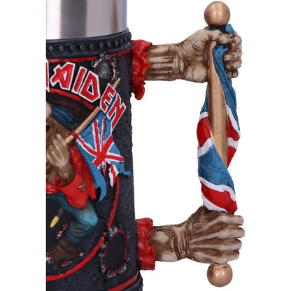 Iron Maiden Eddie The Trooper Tankard Mug Merchandise 14cm Officially Licensed 6