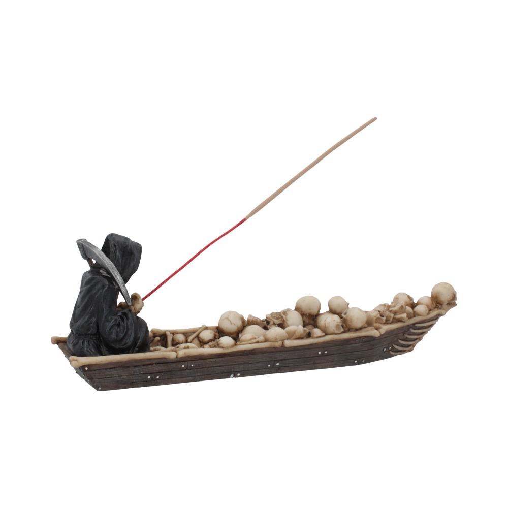 The Ferryman Grim Reaper River Styx Skeleton Incense Holder 6