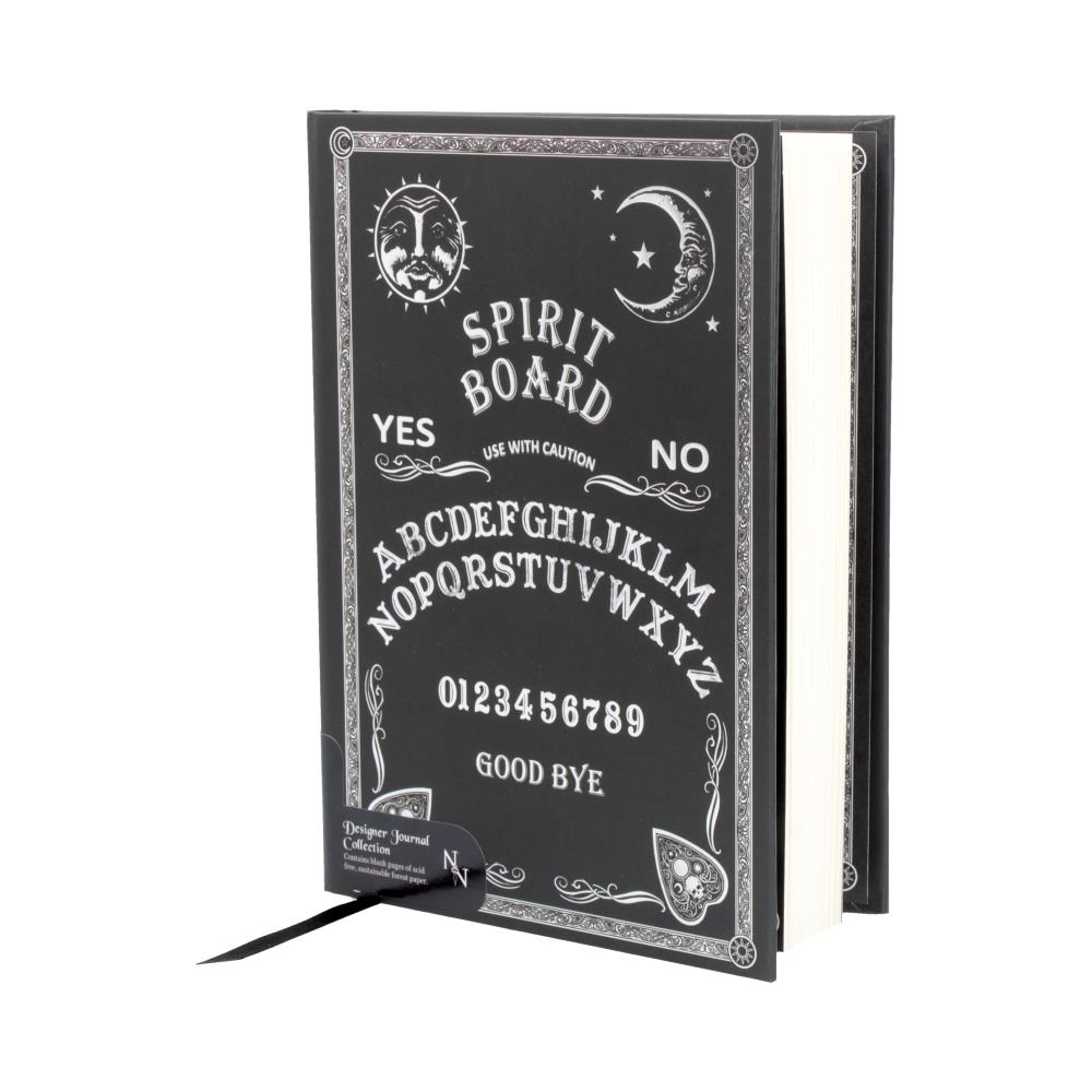 Embossed Journal Black and White Spirit Board 17cm 2