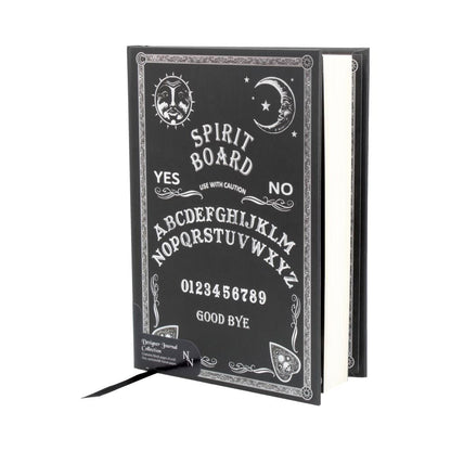 Embossed Journal Black and White Spirit Board 17cm 2