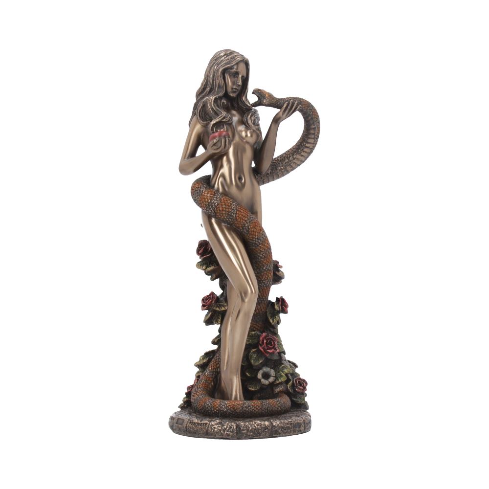 Original Sin Bronze Figurine Biblical Eve Snake Forbidden Fruit by James Ryman 20cm 1