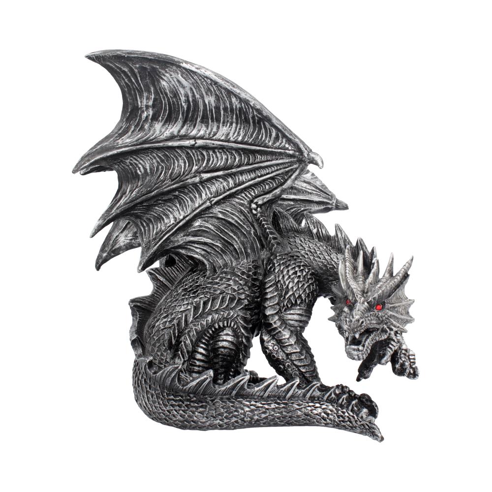 Nemesis Now Obsidian Dragon Figurine 25cm 1
