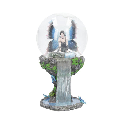 Immortal Flight Fairy Snowglobe 100mm by Anne Stokes 1