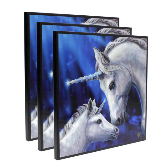 Sacred Love Crystal Clear Picture 40cm Set of 3 1