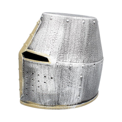 Silver Knight Crusader Helmet Pack of 3 3