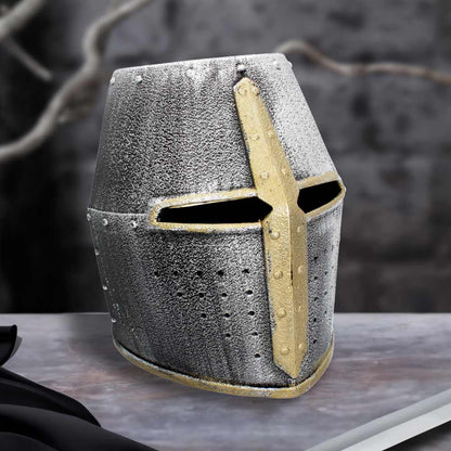 Silver Knight Crusader Helmet Pack of 3 6