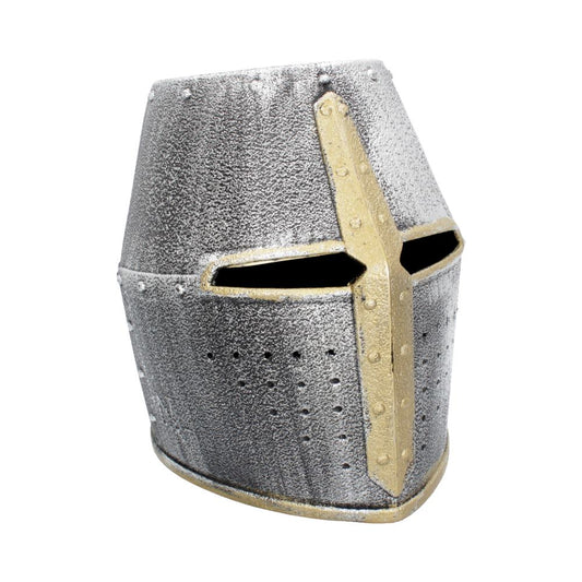 Silver Knight Crusader Helmet Pack of 3 1