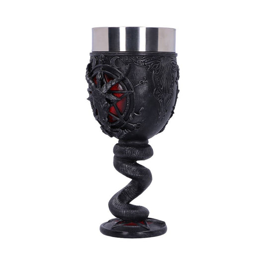 Baphomet Sabbatic Goat Diety Goblet 16cm 2