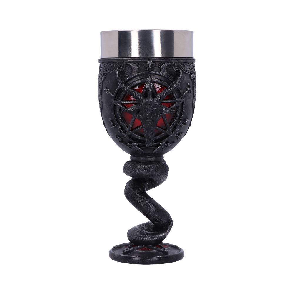 Baphomet Sabbatic Goat Diety Goblet 16cm 3