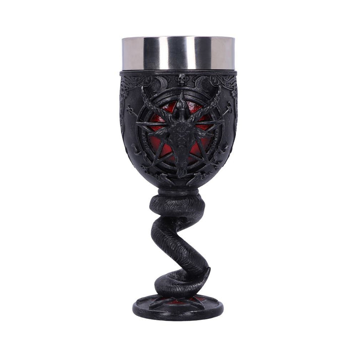 Baphomet Sabbatic Goat Diety Goblet 16cm 3