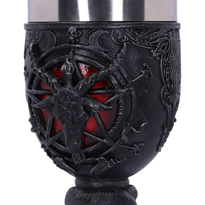 Baphomet Sabbatic Goat Diety Goblet 16cm 5