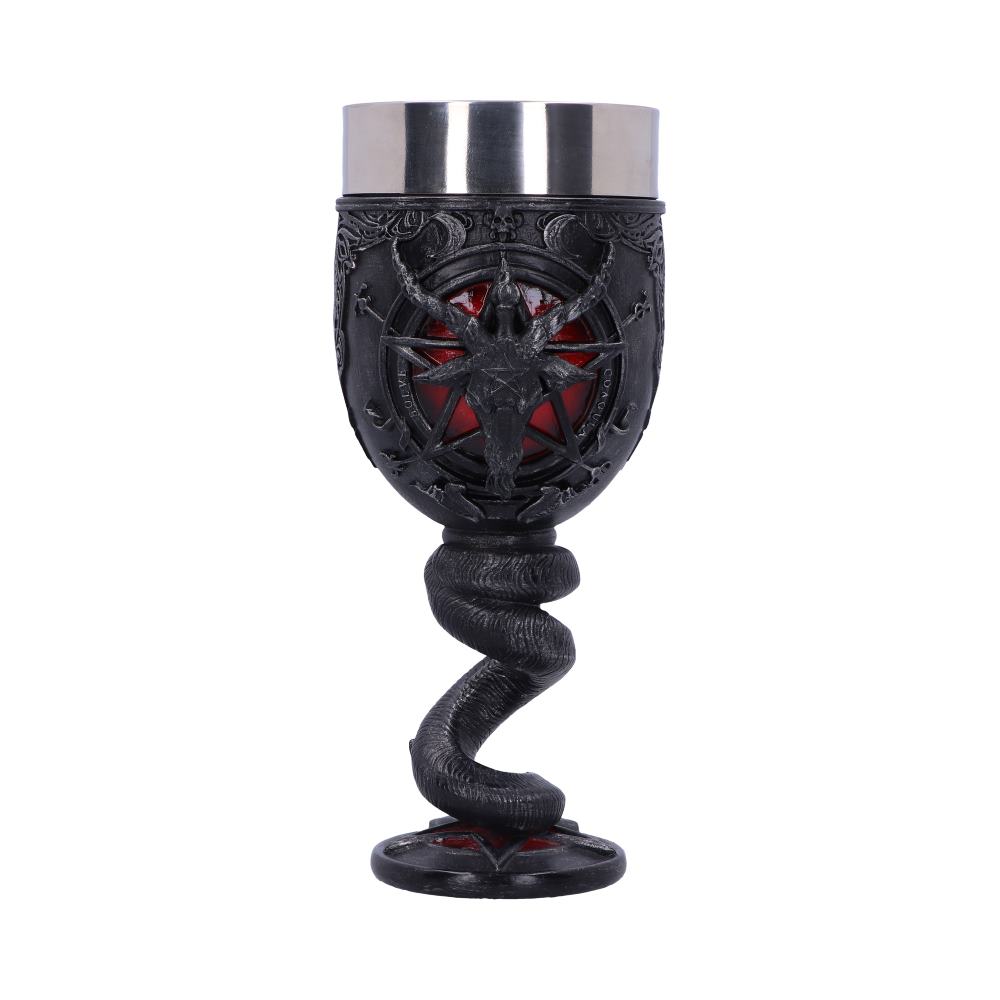 Baphomet Sabbatic Goat Diety Goblet 16cm 1