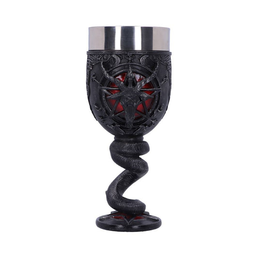 Baphomet Sabbatic Goat Diety Goblet 16cm 1