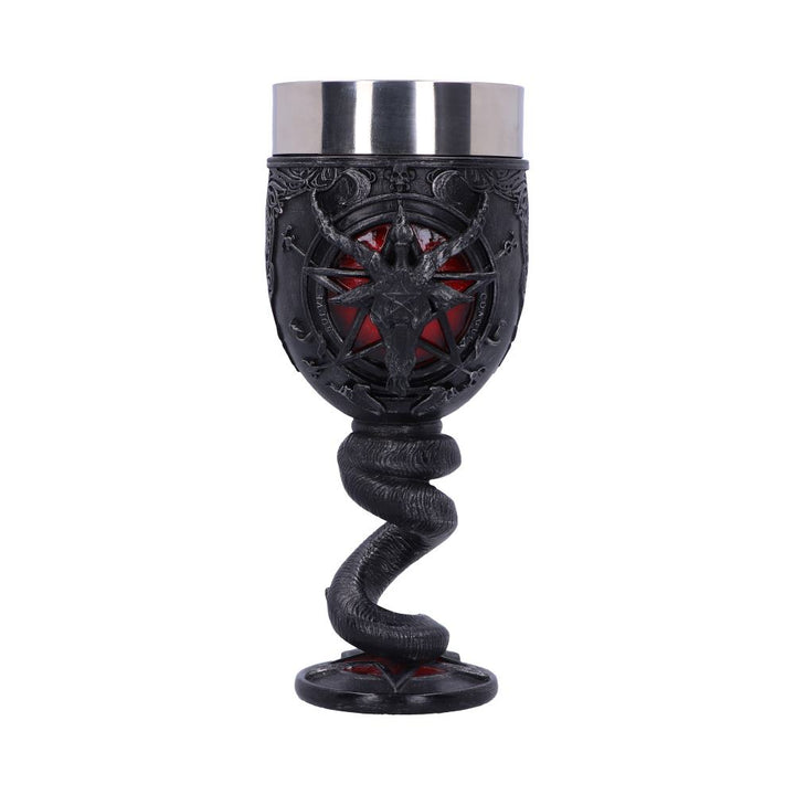 Baphomet Sabbatic Goat Diety Goblet 16cm 1