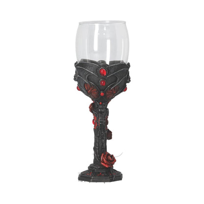 Carpe Noctem Dracula Vampire Bat Wine Glass Goblet 20cm 5