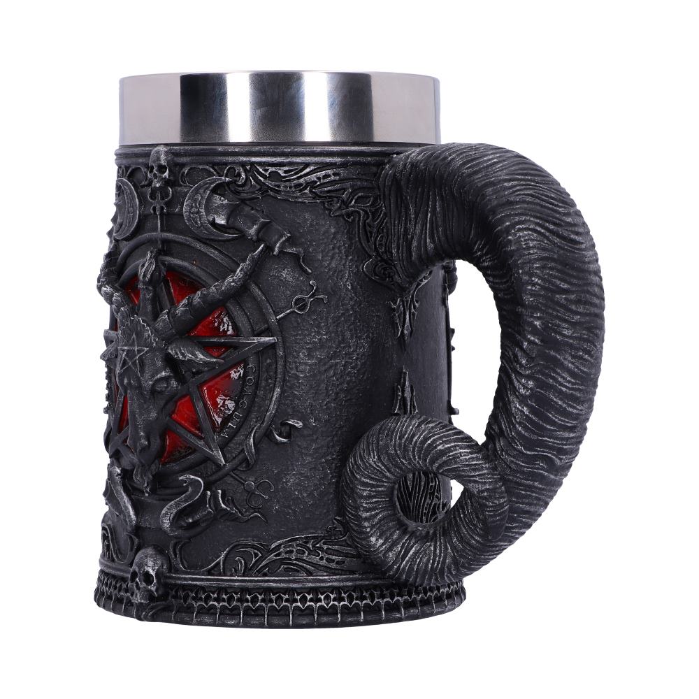 Baphomet Sabatic Goat Diety Tankard 16.5cm 2