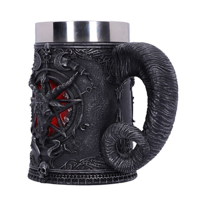Baphomet Sabatic Goat Diety Tankard 16.5cm 2