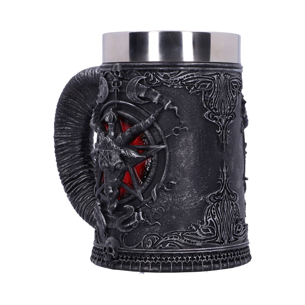Baphomet Sabatic Goat Diety Tankard 16.5cm 3