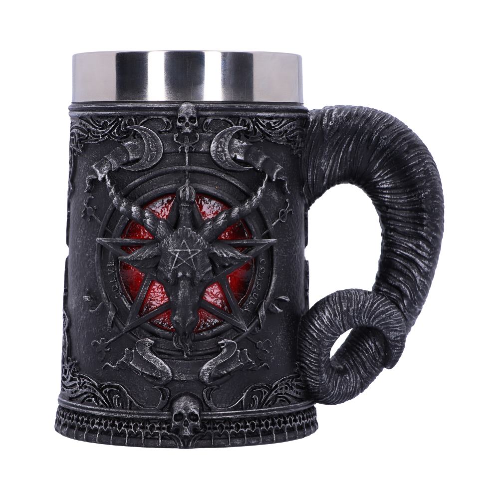 Baphomet Sabatic Goat Diety Tankard 16.5cm 1