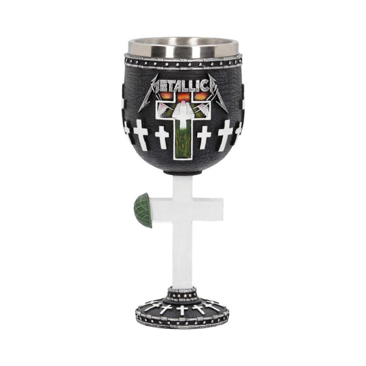 Metallica Master of Puppets Goblet Album Wine Glass 18cm Officially Licensed 1
