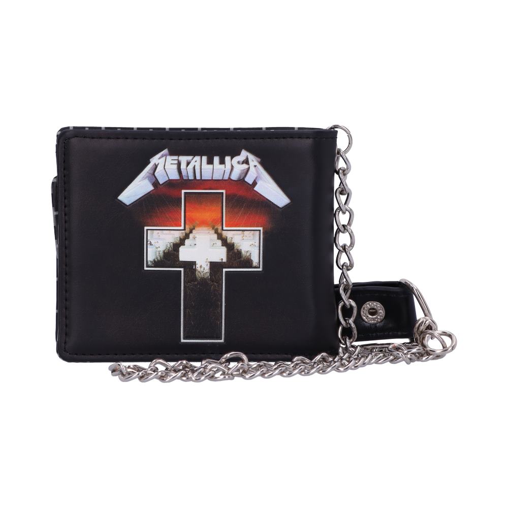 Metallica Master of Puppets Album Wallet with Chain Officially Licensed 3