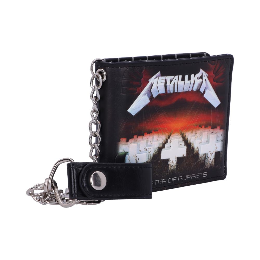 Metallica Master of Puppets Album Wallet with Chain Officially Licensed 4