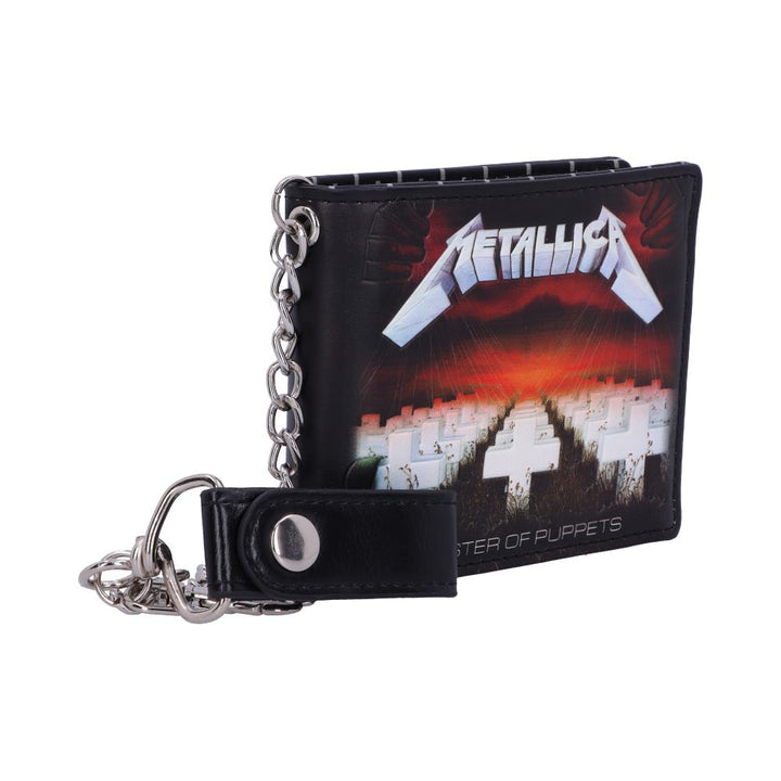 Metallica Master of Puppets Album Wallet with Chain Officially Licensed