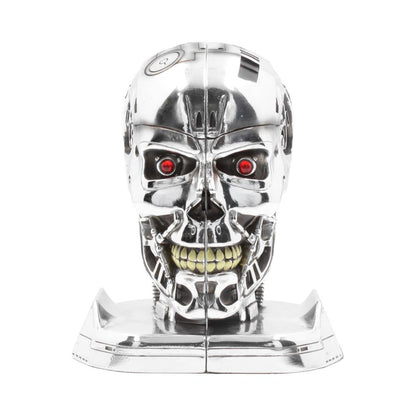 T800 Terminator 2 Judgement Day T2 Head Bookends 18.5cm 2