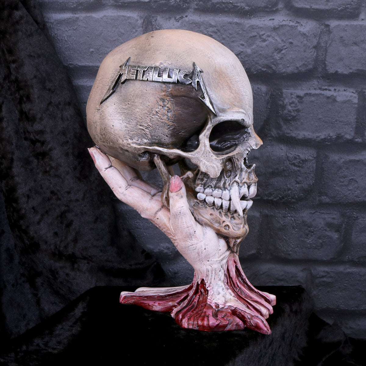 Metallica Sad but True Pushead Skull Figurine Ornament 22cm Officially Licensed 7