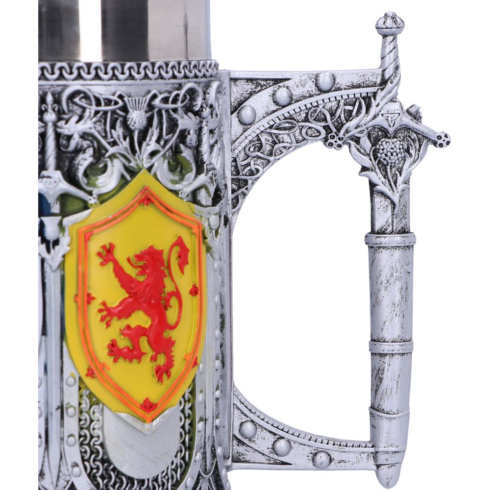Tankard of the Brave Scottish Shield Mug 16cm 6