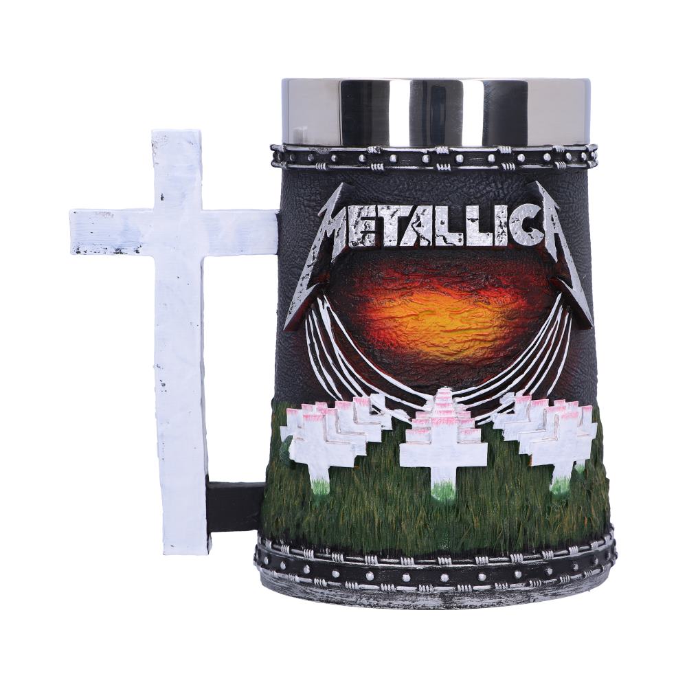Metallica Master of Puppets Album Tankard Officially Licensed