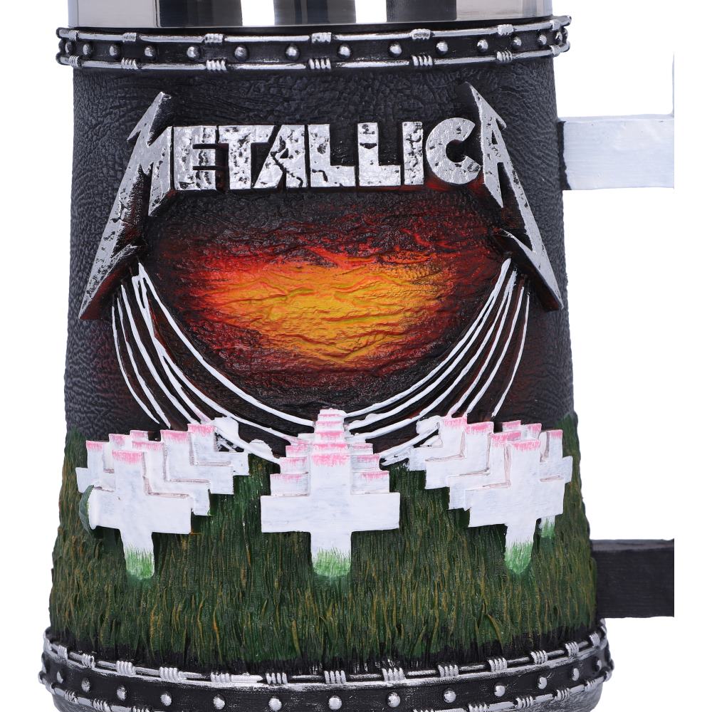 Metallica Master of Puppets Album Tankard Officially Licensed 5