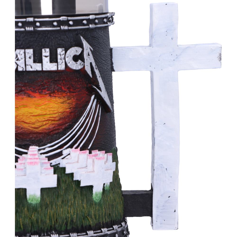 Metallica Master of Puppets Album Tankard Officially Licensed