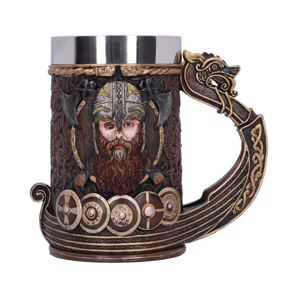 Drakkar Viking Dragon Boat Tankard 15cm 1
