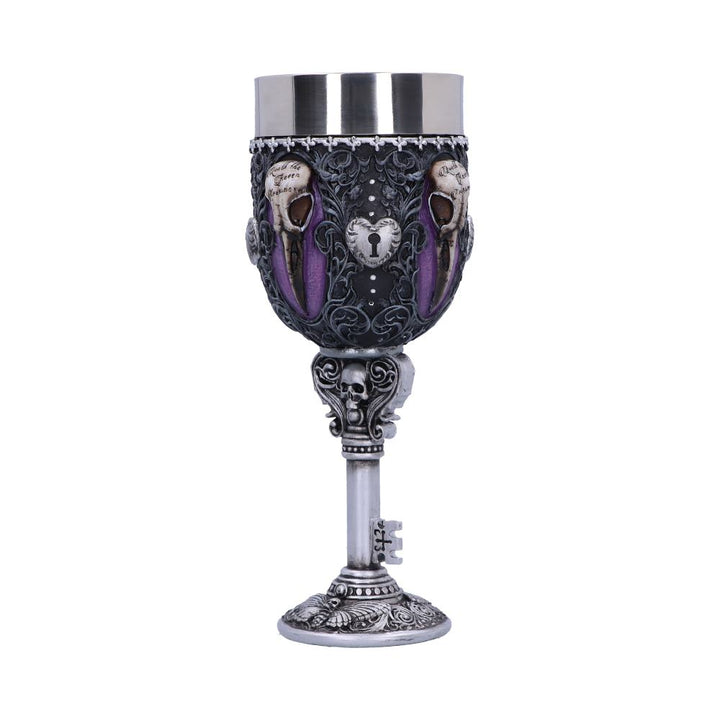 Edgar Allen Poe Nevermore Raven Goblet 18cm Drinking Cup 2