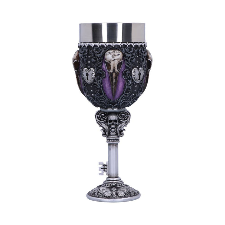 Edgar Allen Poe Nevermore Raven Goblet 18cm Drinking Cup 3