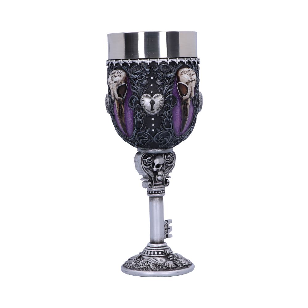Edgar Allen Poe Nevermore Raven Goblet 18cm Drinking Cup 4