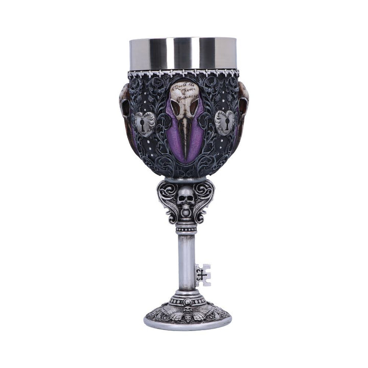 Edgar Allen Poe Nevermore Raven Goblet 18cm Drinking Cup 1