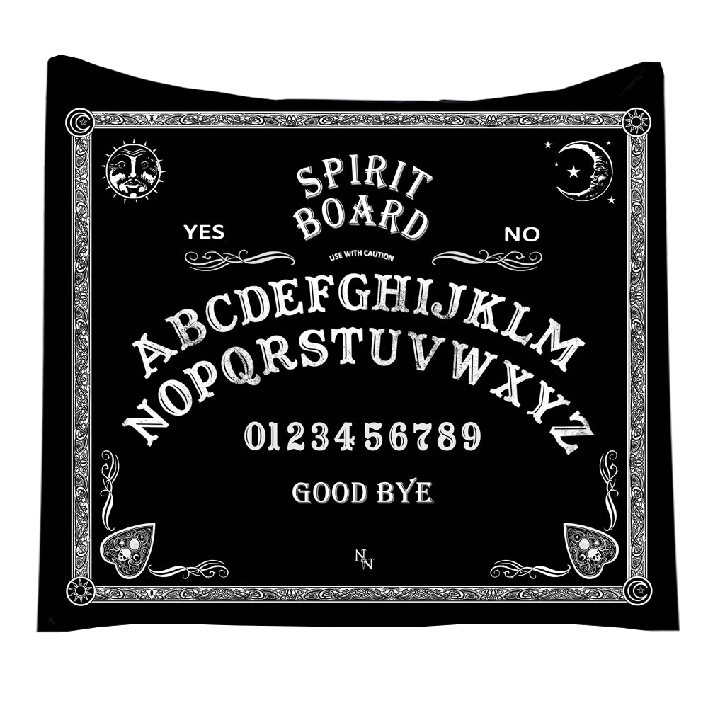 Ouija Spirit Board Blanket