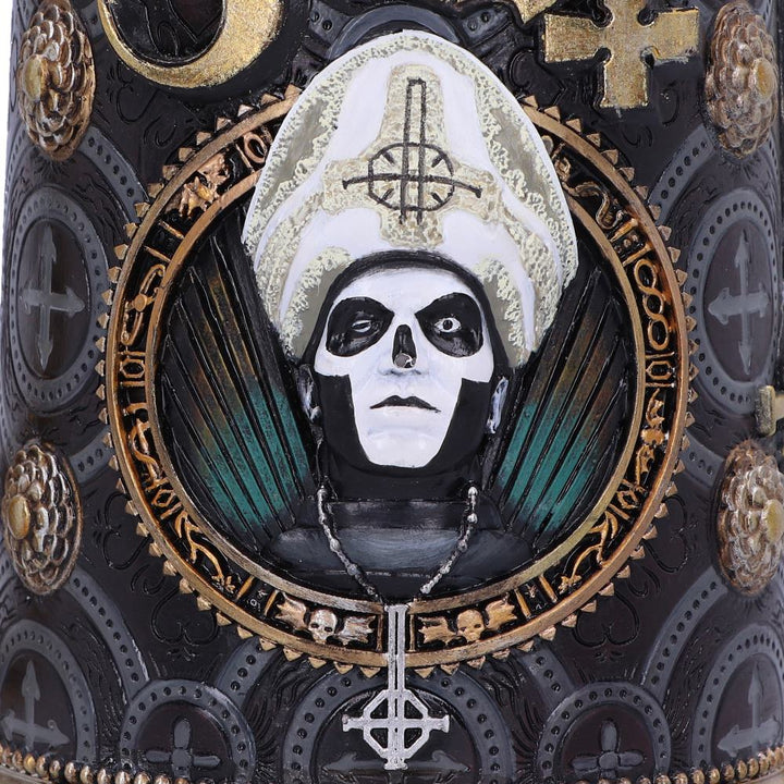 Licensed Ghost Papa Emeritus III Gold Tankard Meliora 5